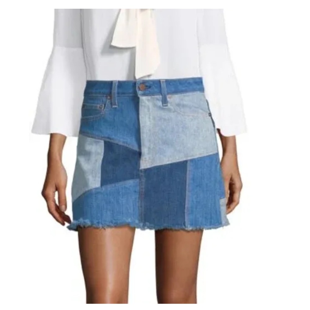 ALICE+OLIVIA DENIM SKIRT - Picture 1 of 6